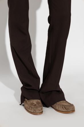 Max Mara Sponda Loafers, Womens, Brown