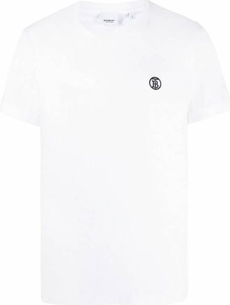 Burberry Parker TB Logo Cotton T-Shirt, Size X-Large