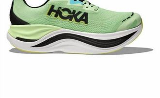 Hoka One One Mens Skyward X Running Shoe In Luna Moth/black