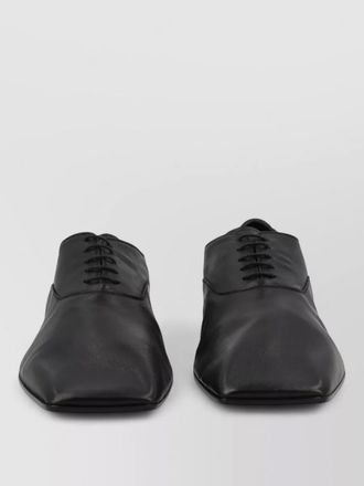 Maison Margiela travel derby oxford shoes smooth finish