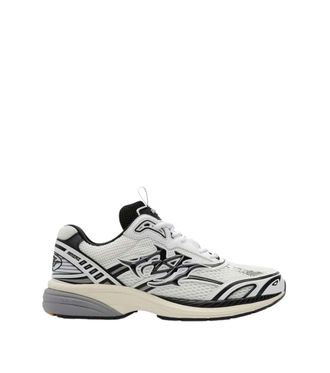 Amiri White Graphic Runner Sneakers