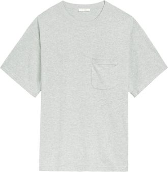 The Row The Row Kaddy Brushed Cotton-jersey T-shirt - Grey - S (UK8-10 / S)