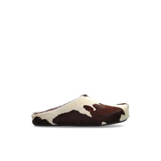 Marni Mules, male, Brown, Size: 10 US Fussbett Sabot