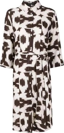 Lenny Niemeyer Puglia Shirt Dress - Dames - Shirt Kleedjes - Bruin - M - Kleedjes
