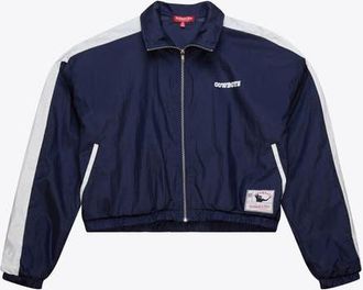 Mitchell & Ness Womens Mitchell & Ness Navy Dallas Cowboys Nylon Full-Zip Jacket at Nordstrom, Size Xx-Large