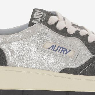 Autry Womens Sneakers Medalist Low Multicolour Leather Trainers