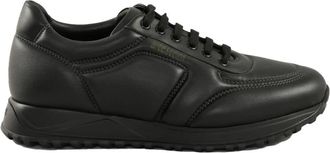 A.Testoni Sneakers - Heren - Sneakers - Zwart - 39 EU - Leer - Schoenen