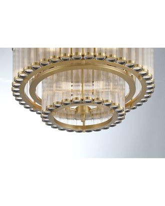 Eurofase Lighting Glasbury 9-Light 24In Flush Mount