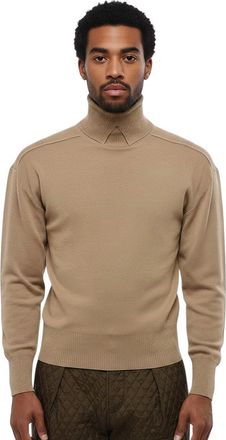 Burberry Beige Turtle Neck Sweater