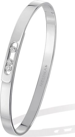 Messika Move Noa Diamond Bangle in White Gold at Nordstrom, Size Medium
