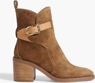 3.1 Phillip Lim Womens Alexa Buckle Ankle Strap Booties In Brown