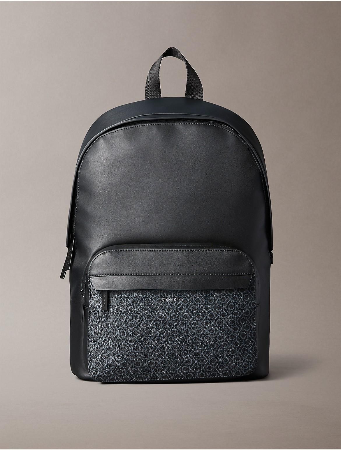 calvin klein leather backpacks Women's Myra Backpack for Women – Vegan Convertible Sling Backpack, 2 Pockets, Mushroom, One Size Since 1968 Calvin Klein Leather Backpacks −