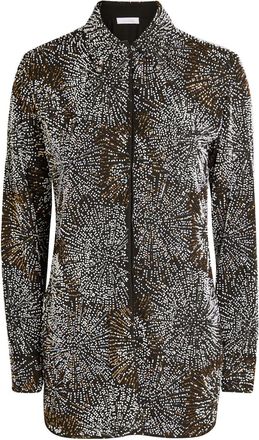 Paco Rabanne Bead-embellished Shirt - Black - 40 (UK12 / M)