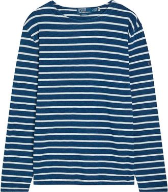 Polo Ralph Lauren Striped Cotton T-shirt - Blue - Xxl