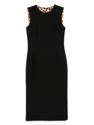 Dolce & Gabbana Sleeveless Sheath Midi Dress