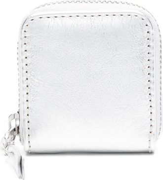 Comme Des Garçons metallic wallet - Silver