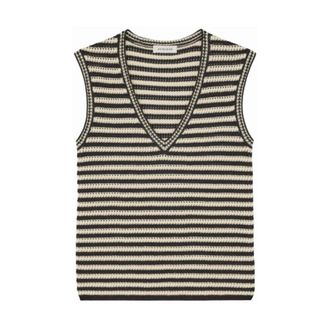 Anine Bing V-neck Knitwear, female, Multicolor, Size: S Lowen Sweater