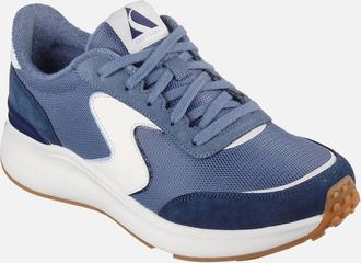 Skechers Womens Womens BLVD Retro Runner Trainers - Navy - Size: 7