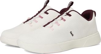 Keds Womens Blisswalk Slip-on, Snow White/Pink/Mauve Eng Knit, 5 UK