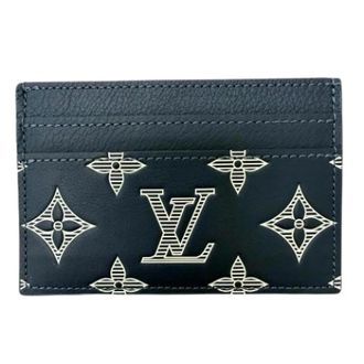 Louis Vuitton Pre-owned Card case - Heren - Pre-owned - Blauw - Maat: ONE Size