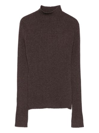 arch4 Maglione a collo alto - Marrone