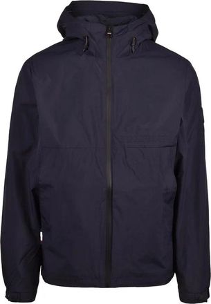 Tommy Hilfiger Mens Windbreaker Jacket - Blue