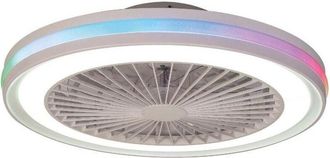 Mantra Plaf&oacute;n Led Rgb Con Ventilador Mantra Gamer 20+40w 2700-5000k Blanco - 8291