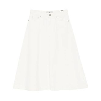 Pantaloni Torino Short Skirts, female, White, Size: W25 Tina Jeans