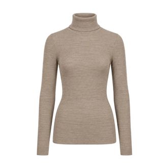 Max Mara Coltruien - Dames - Coltruien - Beige - L - Truien & Vesten