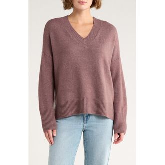 Vince Camuto Contrast High-Low Sweater in Cuddle at Nordstrom Rack, Size Small