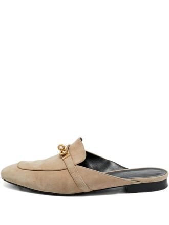 Herm&egrave;s Oz su&egrave;de muiltjes - Beige