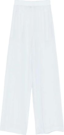 Joseph Pantaloni a gamba ampia con pieghe - Blu