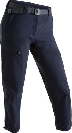 Maier Sports Funktionshose MAIER SPORTS Lulaka 7/8, Damen, Gr. 34, Normalgr&ouml;ssen, blau (dunkelblau), 90% Polyamid, 10% Elasthan, Hosen Funktionshose, Damen Wanderh