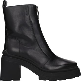 Jimmy Choo London Black Leather Ankle Womens Boots
