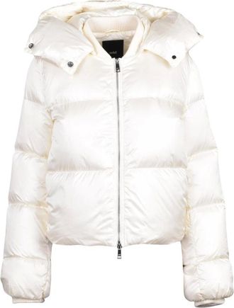 Add Jassen, Dames, Wit, XS, Korte donsjas