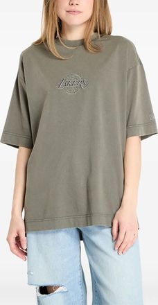 New Era LA Lakers logo T-shirt - unisex - Fabric - L - Grey