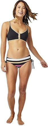 Carve Designs Melanie Top Womens Black Adjustable Strap Swimmer Beach JDM904