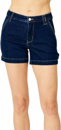 Judy Blue Stretchy Midrise Shorts In Blue