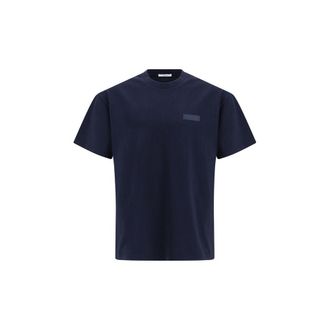 Givenchy Blue Cotton Mens T-Shirt