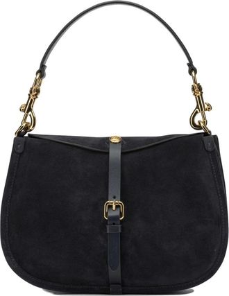 Etro Kleine Pony schoudertas - Dames - Tassen - Zwart - Maat: ONE Size Leer