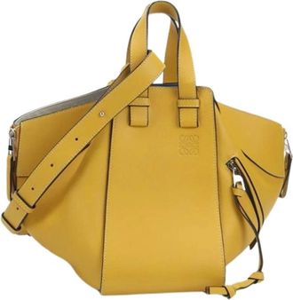 Loewe Pre-owned Handbags, female, Yellow, Size: ONE SIZE Pre-owned Handbag
