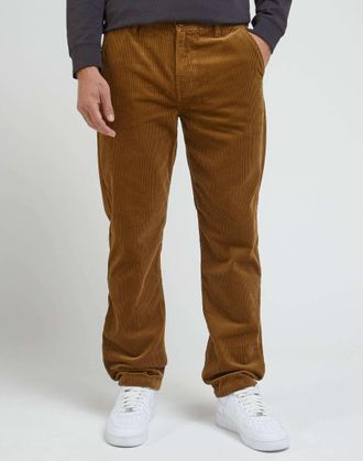 Lee Cordhose LEE Lee Chinos Regular Chino, Herren, Gr. 30, L&auml;nge 34, beige, Obermaterial: 100% Baumwolle CO., Hosen Cordhose