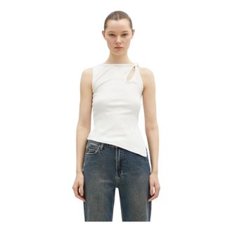 Ksubi Mujer, Camisetas, Blanco, Talla: S