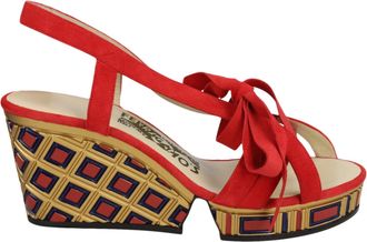 Ferragamo Avanguardie Archive Limited Edition 1940s Wedges