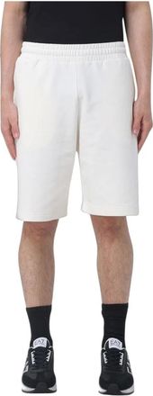Emporio Armani Pantaloncini Jogging in Cotone - - Sport - Uomo - Bianco - S