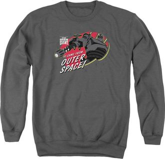 Gildan Iron Giant Outer Space Adult Crewneck Sweatshirt