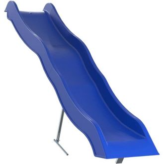 vidaXL vidaXL Scivolo per Bambini Blu 210x40 cm in Polipropilene