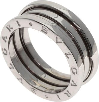 Bulgari White Gold (18K) Band Ring (Pre-Owned)