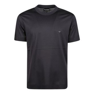Emporio Armani Heren, Tops, Blauw, Maat: XL Katoen