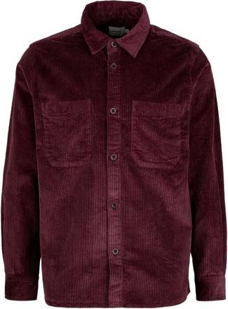 Dedicated Shirt Kil Corduroy Hemd f&uuml;r Herren | rot